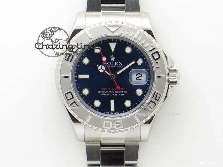 0413 UrbanChic Yacht-Master 126621 SS RG 904L Steel VSF 1:1 Best Edition Black Dial on SS RG Bracelet VS 1860